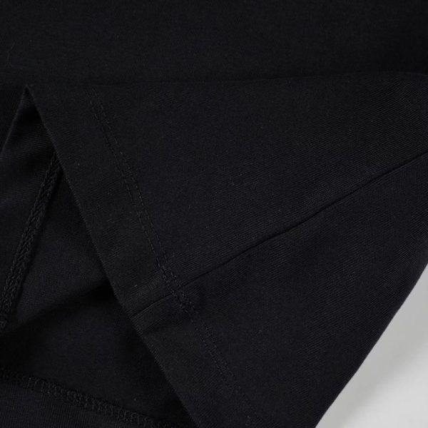 T-shirt Prada Crest Logo Black PD018 - Image 4