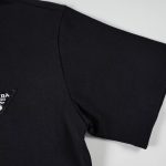 T-shirt Prada Crest Logo Black PD018 - Image 5