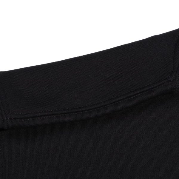 Sweatshirt Prada Deer Embroidery Black PD022 - Image 5