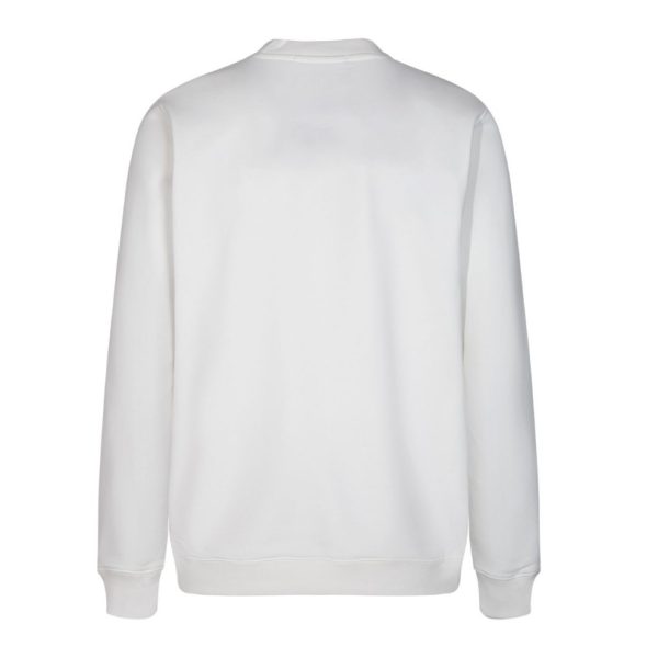 Sweatshirt Prada Deer Embroidery White PD023 - Image 2