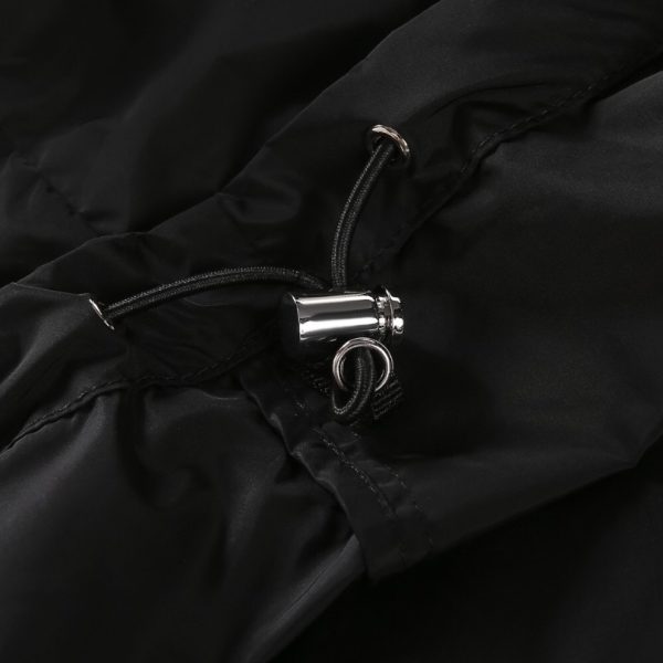 Jacket Prada Triangle Logo Black PD024 - Image 9