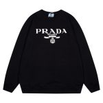 Sweatshirt Prada Milano Black Crewneck PD026 - Image 2