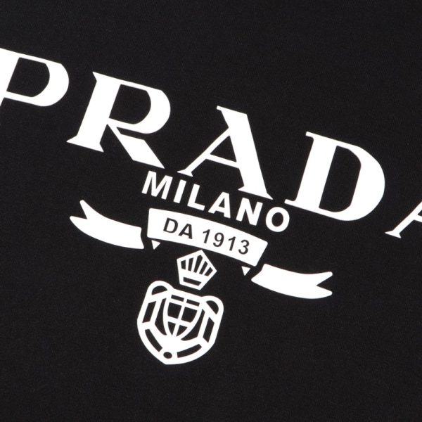 Sweatshirt Prada Milano Black Crewneck PD026 - Image 4