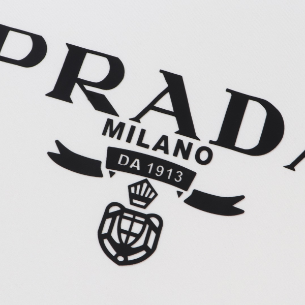Sweatshirt Prada Milano White Crewneck PD027 - Image 4