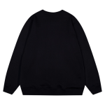 Sweatshirt Prada Milano Triangle Logo Black PD028 - Image 2