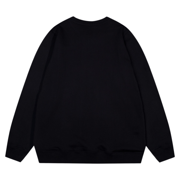 Sweatshirt Prada Milano Triangle Logo Black PD028 - Image 2