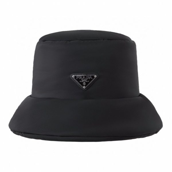 d109014_3069-1.jpg Bucket Hat Prada Milano Black Nylon PD029 - Image 1