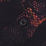 Shirt Prada Orange Black Graphic Print PD031 - Image 4