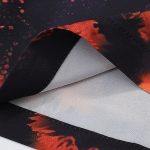 Shirt Prada Orange Black Graphic Print PD031 - Image 7