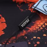 Shirt Prada Orange Black Graphic Print PD031 - Image 14