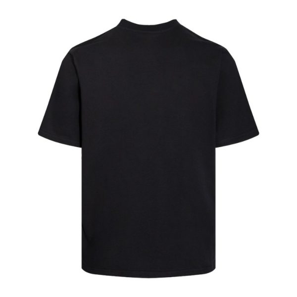 T-shirt Prada Milano Black Graphic Logo PD033 - Image 2