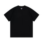 T-shirt Prada Milano Black Drip Logo PD035 - Image 2