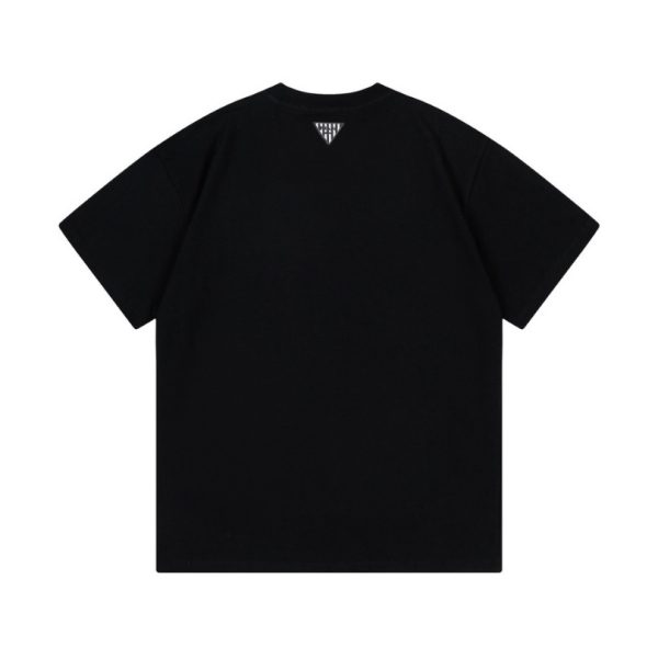 T-shirt Prada Milano Black Drip Logo PD035 - Image 2