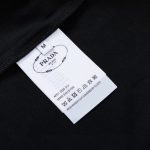 T-shirt Prada Milano Black Drip Logo PD035 - Image 8