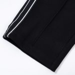 Pants Prada Black Striped Track Joggers PD037 - Image 7