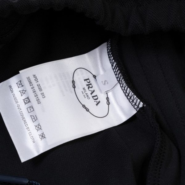 Pants Prada Black Striped Track Joggers PD037 - Image 9