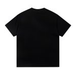 T-shirt Prada Black Graphic Logo PD038 - Image 2