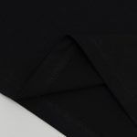 T-shirt Prada Black Graphic Logo PD038 - Image 4