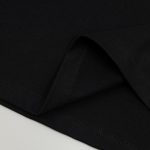 T-shirt Prada Black Triangle Graphic Logo PD040 - Image 4