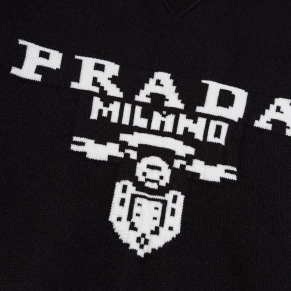 Sweater Prada Milano Black Men’s PD044 - Image 4