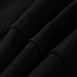 Sweatshirt Prada Black Logo Crewneck PD045 - Image 5