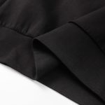 Sweatshirt Prada Black Logo Crewneck PD045 - Image 6