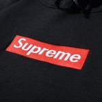 Hoodie Supreme Box Logo Black SP009 - Image 4