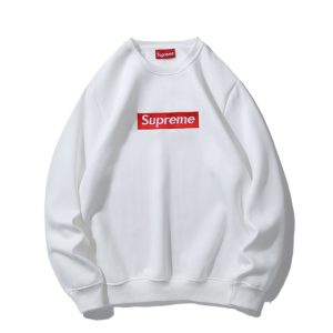 Sweatshirt Supreme Box Logo White SP011