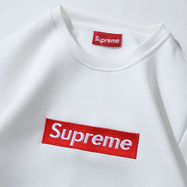 Sweatshirt Supreme Box Logo White SP011 - Image 5