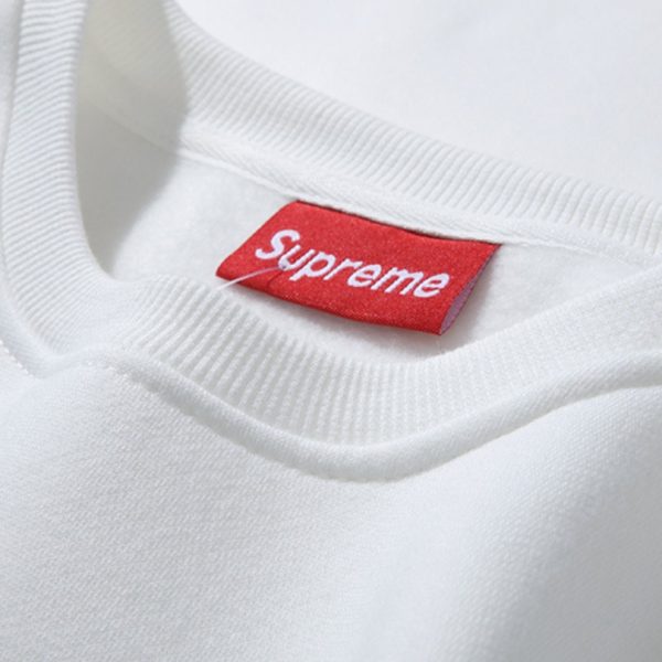 Sweatshirt Supreme Box Logo White SP011 - Image 6
