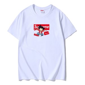 T-shirt Supreme Goku White Graphic SP012