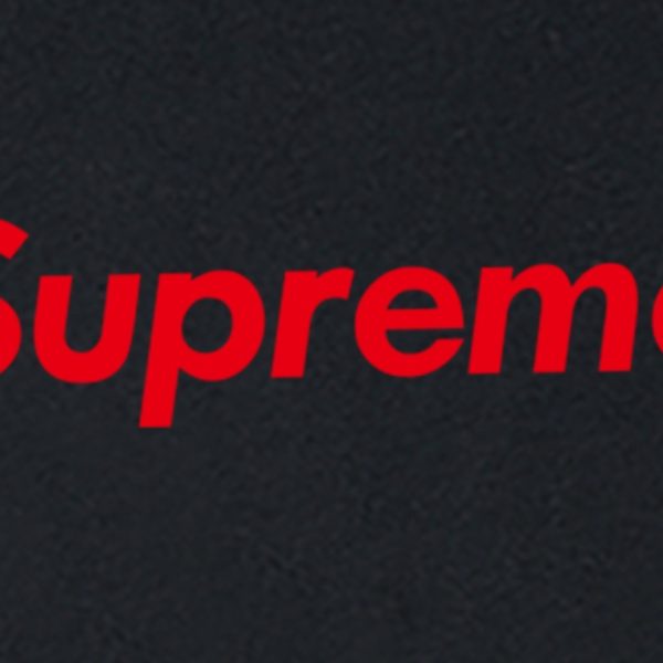 T-shirt Supreme Red Logo Black SP014 - Image 3