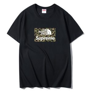 T-shirt Supreme x The North Face Camo Black SP015