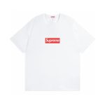 T-shirt Supreme Box Logo White Script SP016
