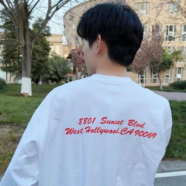 T-shirt Supreme Box Logo White Script SP016 - Image 3