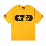 T-shirt Hellstar Sports Flame Yellow Graphic HS002
