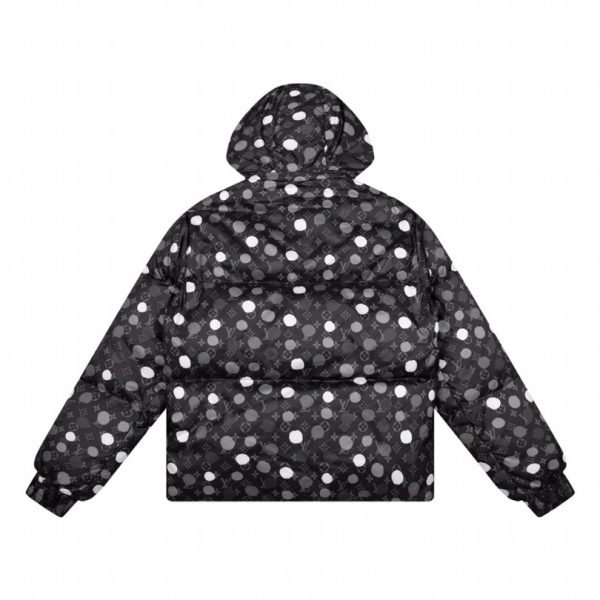 Jacket Louis Vuitton Polka Dot Puffer LV022 - Image 2