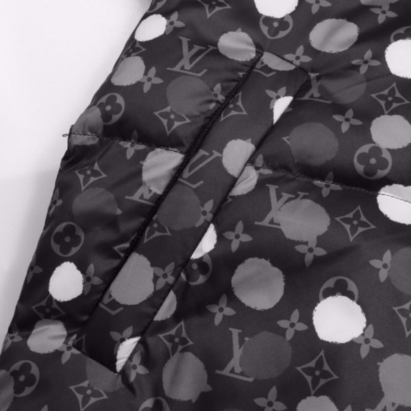 Jacket Louis Vuitton Polka Dot Puffer LV022 - Image 4