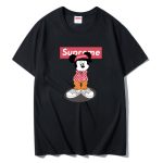 T-shirt Supreme Cartoon Graphic Black SP023