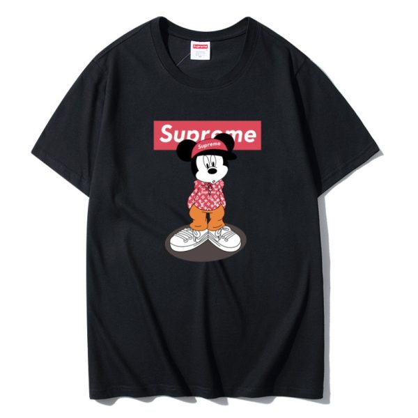 d109784_24264-1.jpg T-shirt Supreme Cartoon Graphic Black SP023 - Image 1