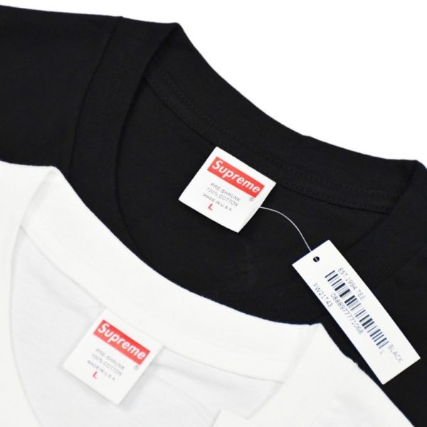 T-shirt Supreme Established 1994 White SP024 - Image 5