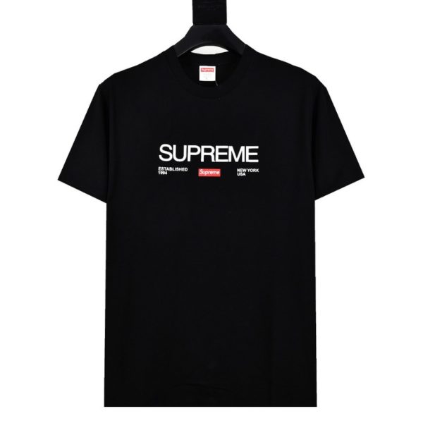 d109821_24287-1.jpg T-shirt Supreme Established 1994 Black SP025 - Image 1