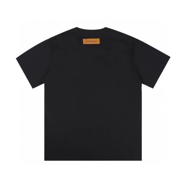 T-shirt Louis Vuitton x Supreme Graffiti Black SP027 - Image 2