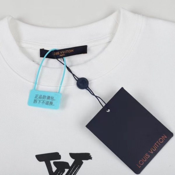T-shirt Louis Vuitton x Supreme Graffiti White SP028 - Image 7