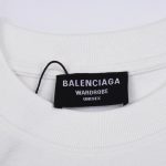 T-shirt Balenciaga x Supreme Collab White SP030 - Image 8