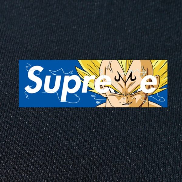T-shirt Supreme x Super Saiyan Graphic Black SP032 - Image 3