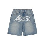 Shorts Ice Cream Running Dog Denim Shorts IC001