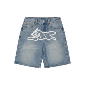 Shorts Ice Cream Running Dog Denim Shorts IC001