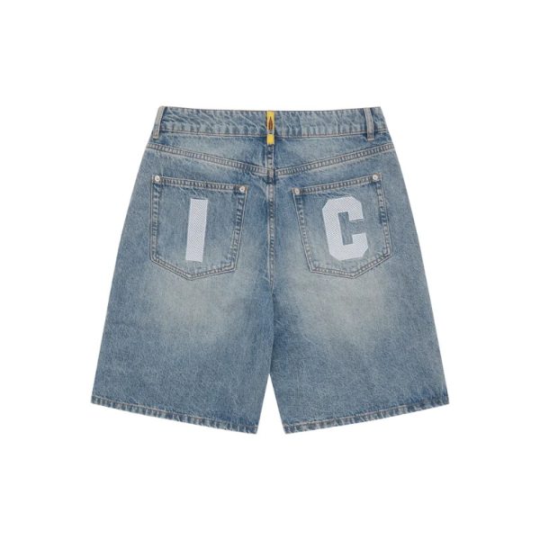 Shorts Ice Cream Running Dog Denim Shorts IC001 - Image 2