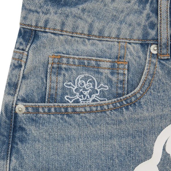 Shorts Ice Cream Running Dog Denim Shorts IC001 - Image 6